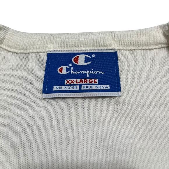 Champion Notre Dame Vintage 80s V-Neck Sweaters - Picture 4 of 5